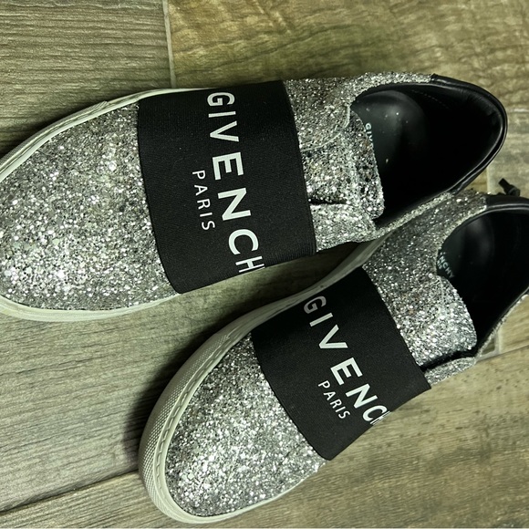 Givenchy glitter metallic trainers 38.5 - Picture 4 of 7